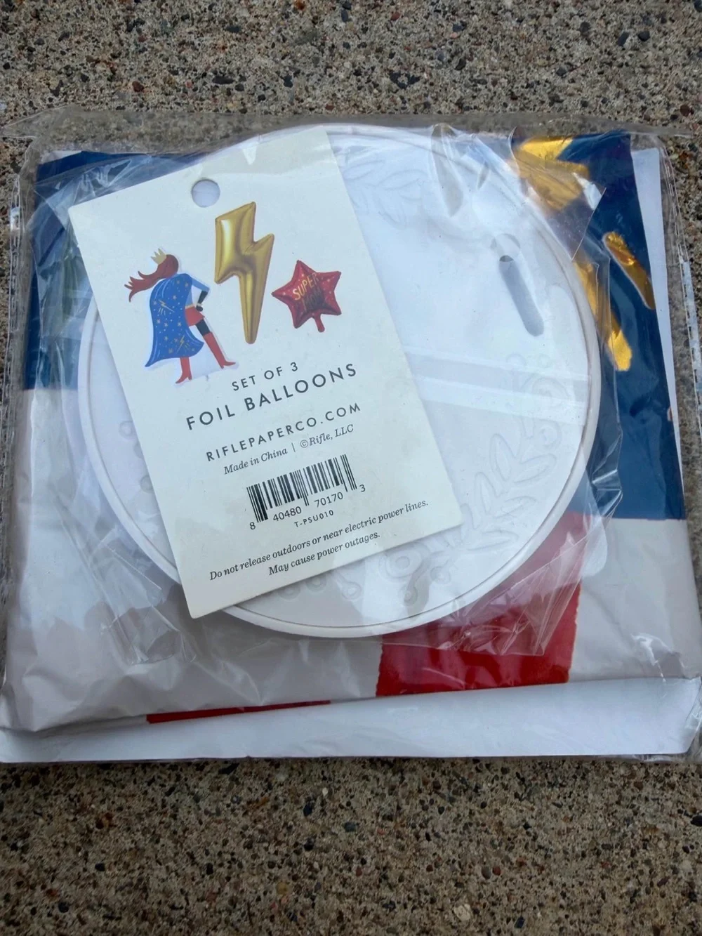 Super Mom Red Star & Gold Lightning Mylar Balloon Bouquet - Party Decoration